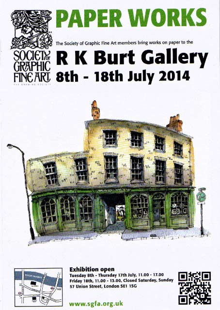 Paper Works 2014 RK Burt Gallery